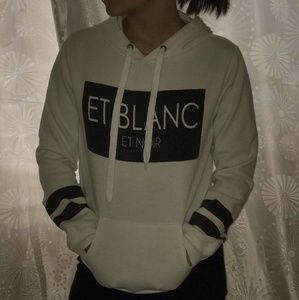 Et Blanc Graphic Hoodie